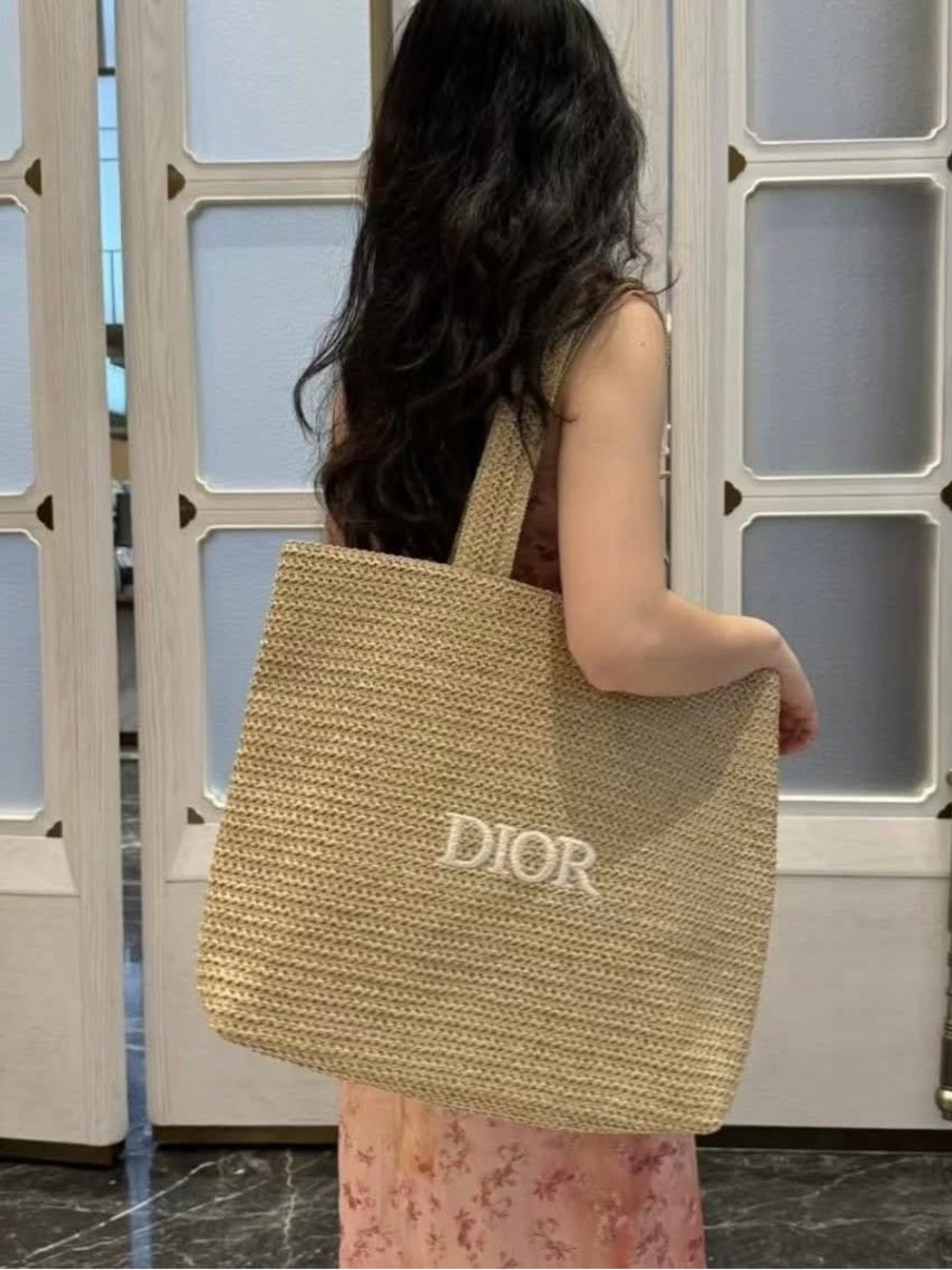Dior GWP Summer Raffia Bag (GWP)